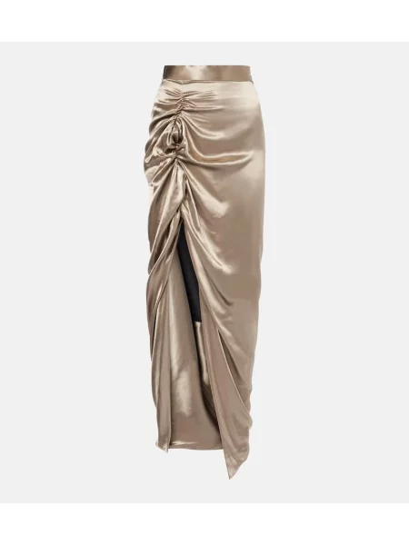 Fusta maxi Vivienne Westwood auriu