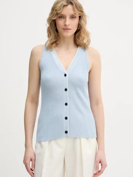 Karl Lagerfeld kamizelka niebieska