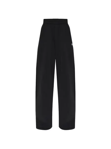Talie elastică pantaloni Diesel alergare negru