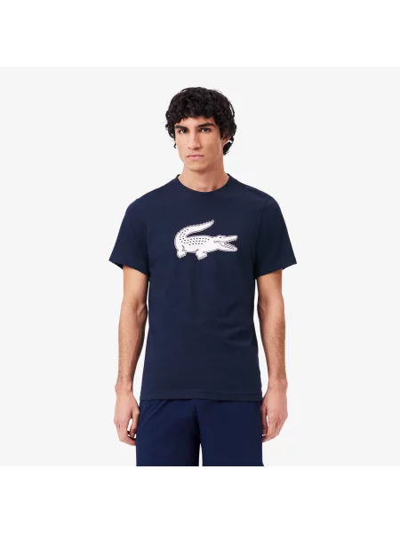 Спортивная футболка Lacoste синяя