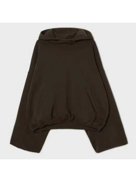 Худи Cropp коричневое