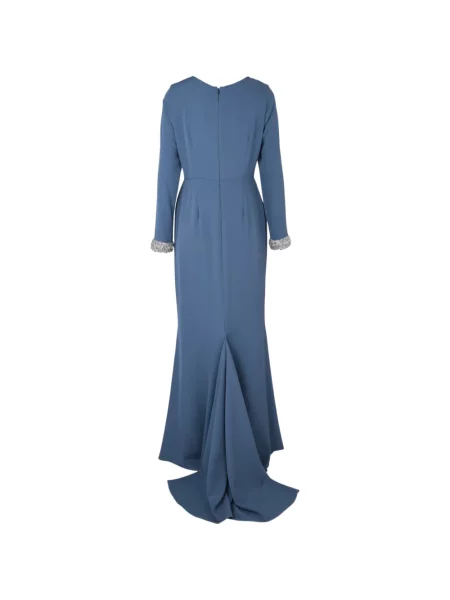 Lung rochie maxi Loodyana cu paiete albastru