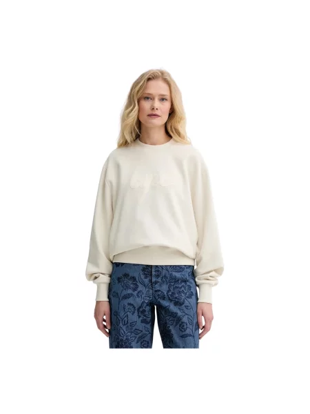 A.P.C. bluza sweat ethan GOTS gładka beżowy