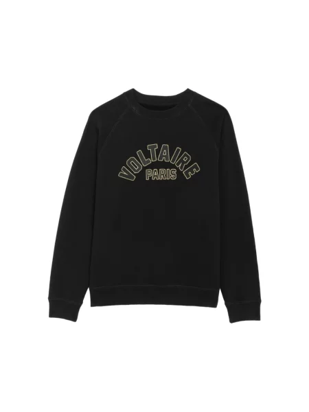 Haftowana bluza Zadig & Voltaire czarna