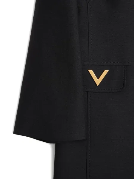 Rochie Valentino Garavani din crep negru