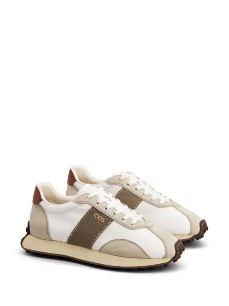 Sneakersy Tod's zamszowe białe