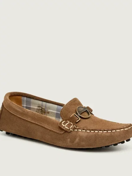 Barbour Mocasini Laire | piele întoarsă bej