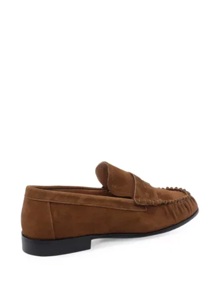 Pantofi loafer ángel Alarcón din piele de căprioară maro