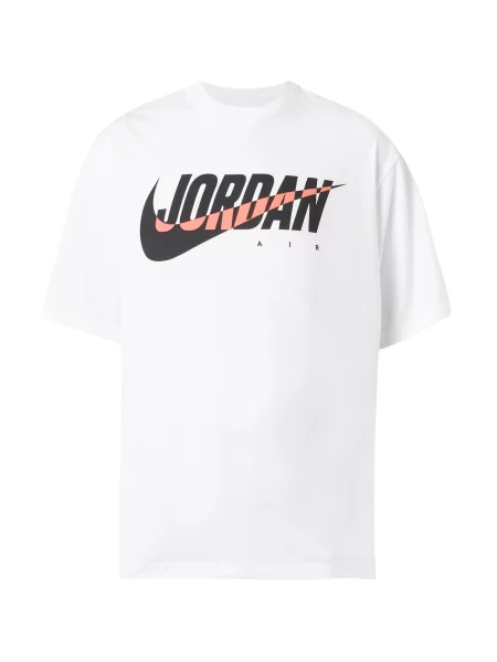 Jordan Tricou Brooklyn Essentials portocaliu mandarină / negru alb