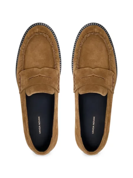 Pantofi loafer Vanda Novak maro