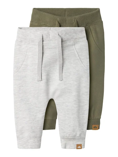 NAME IT Pantaloni NBNTakki amestecat / oliv gri