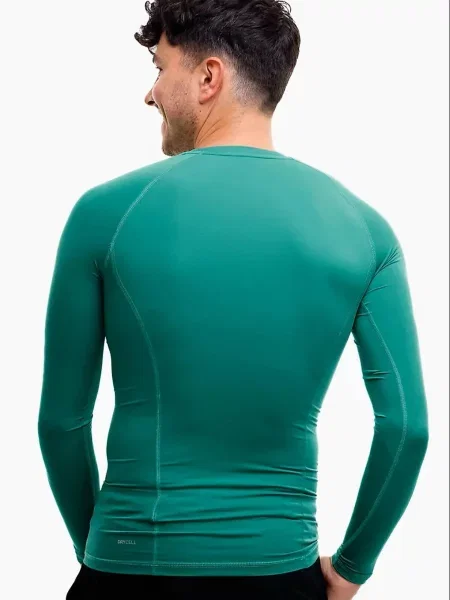 Koszulka do piłki nożnej Puma Liga Baselayer Tee LS zielona