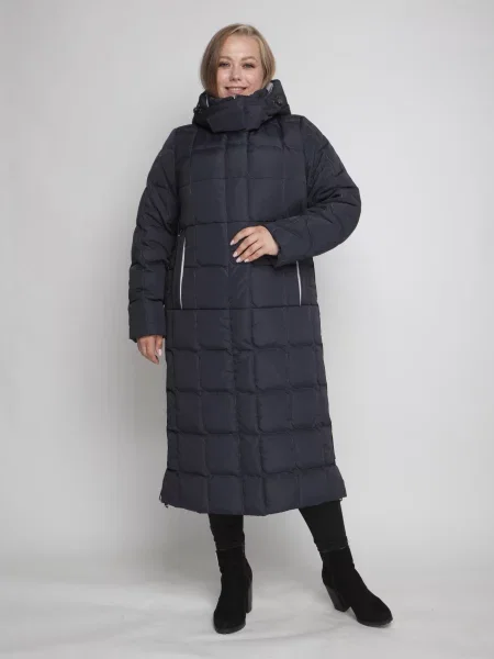 Пальто з утеплювачем UVENTUM синій