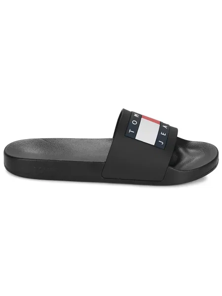 Papuče Tommy Hilfiger crna
