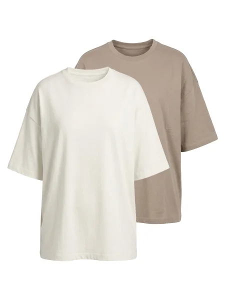 Studioselect Tricou Victoria maro cămilă alb