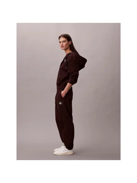 Pantaloni Calvin Klein Jeans maro