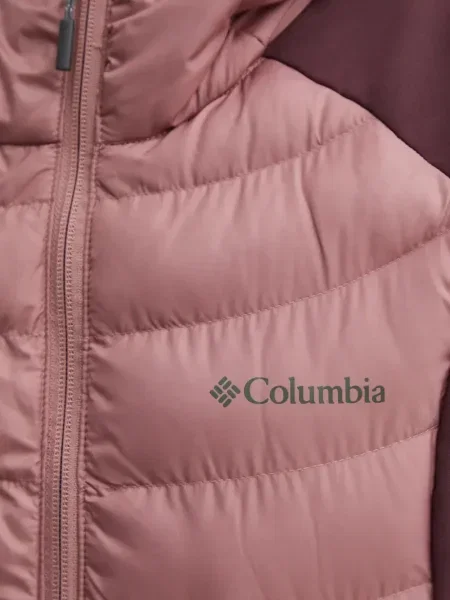Яке Columbia с качулка розово
