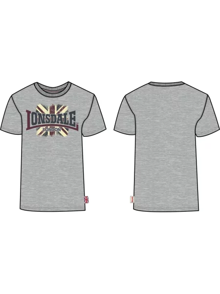 Tricou Lonsdale gri