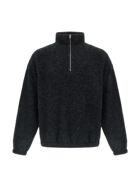 Bluza rozpinana Jil Sander wełniana szara