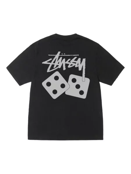 Marškinėliai Stüssy juoda