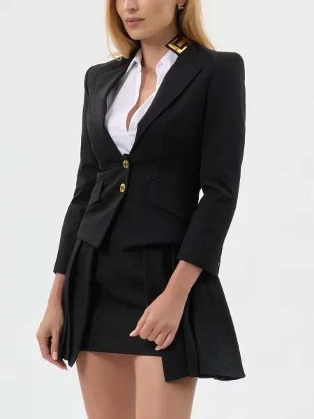 Пиджак Elisabetta Franchi черный