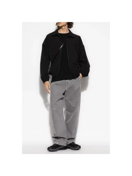 Sweter Officine Generale z kaszmiru czarny