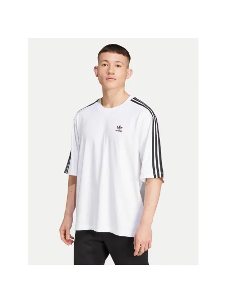 Adidas T-Shirt adicolor Oversize λευκό
