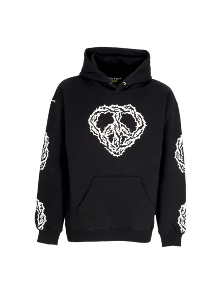 Bluza z kapturem Iuter z kapturem czarna