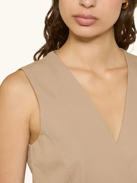 Hugo Kamizelka Blezerowa Ahella beige brązowa