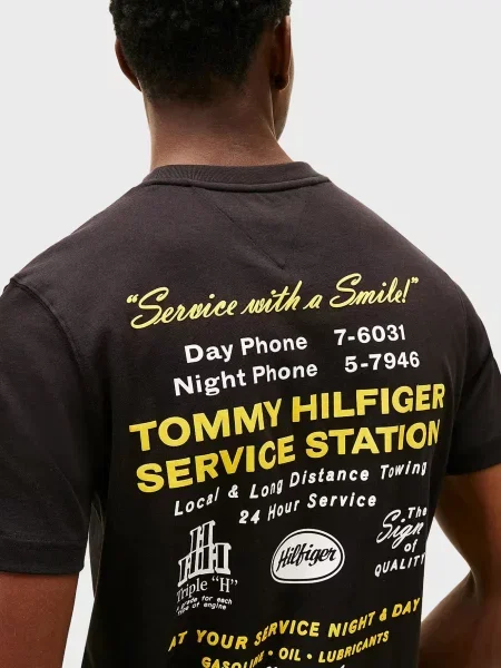 Футболка Tommy Hilfiger чорна