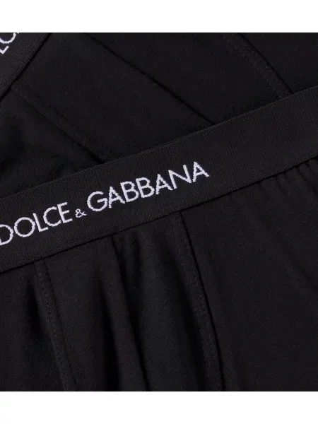Σλιπ σετ Dolce&gabbana μαύρο