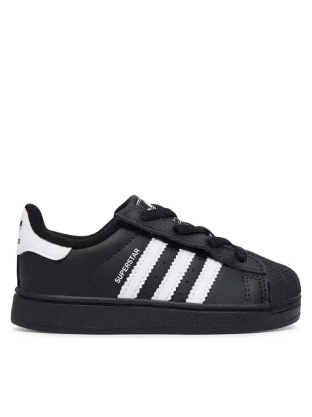 Adidas Sneakers Superstar II Lace negru