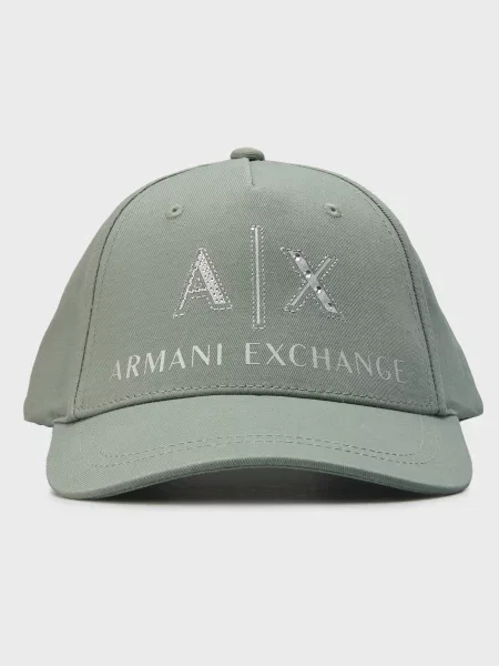 Кепка Armani Exchange зелена
