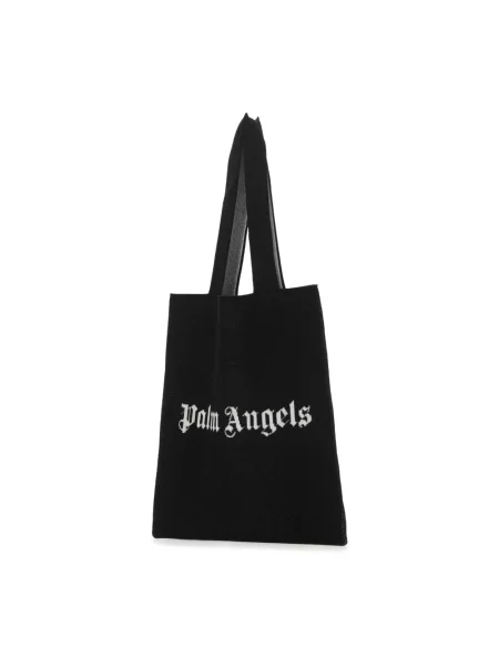 Shopperka Palm Angels wełniana czarna