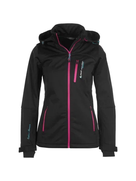 Geacă Peak Mountain softshell negru