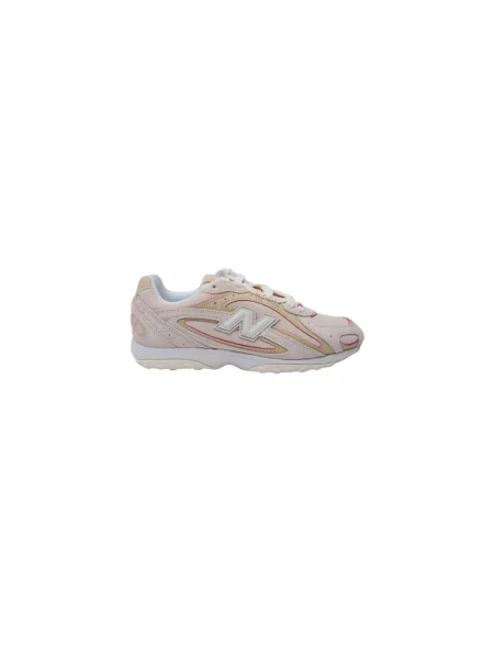 Sneakersy New Balance skórzane beżowe