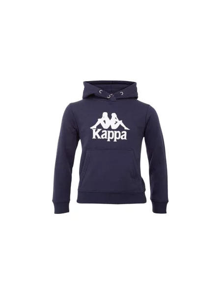 Majica s kapuljačom Kappa plava