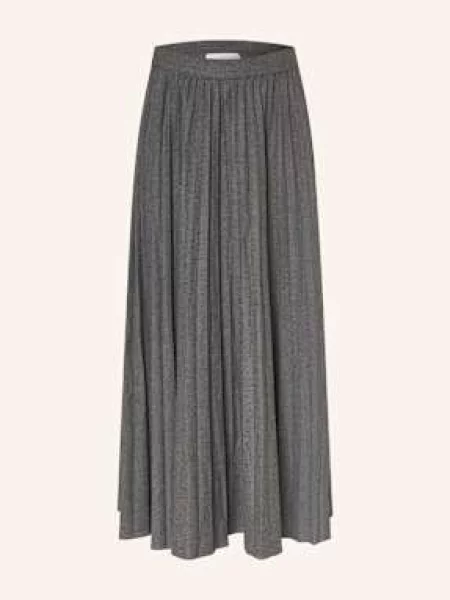 Herzen's Angelegenheit Plisowana Spódnica grau
