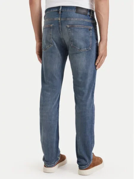 BOSS Orange slim fit traperice za muškarce DELAWARE plava