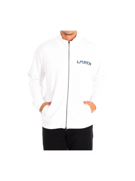 Bluza z kapturem La Martina z kapturem biała
