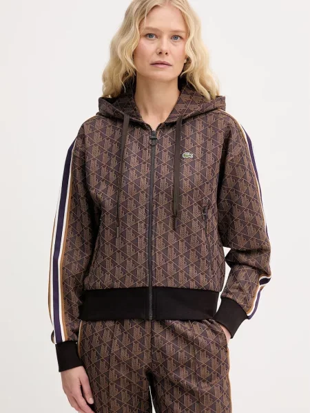 Lacoste bluza brązowa