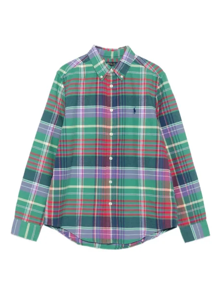 Koszula dziecięca Polo Ralph Lauren zielona