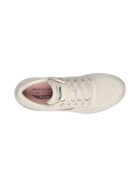Pantofi Skechers alb