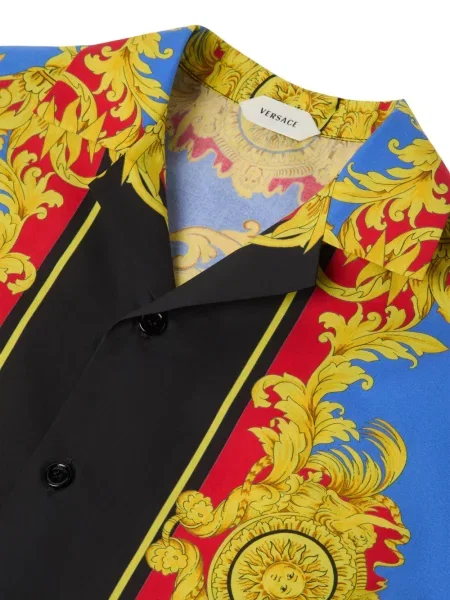 Koszula dziecięca Versace niebieska