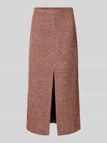 Rich & Royal Spódnica Z Tweedu rot biała