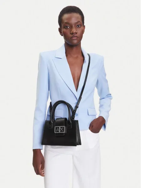ARMANI EXCHANGE Ručna torbica JODIE' crna