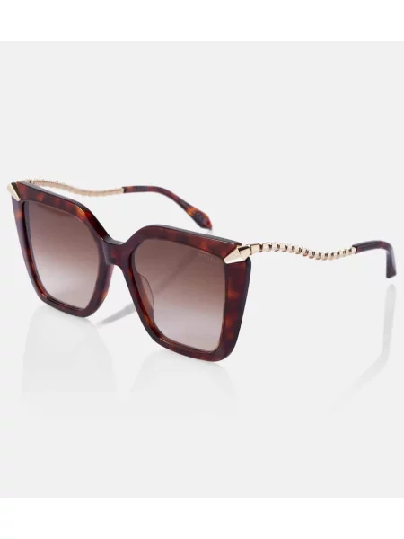 Ochelari de soare Bvlgari maro