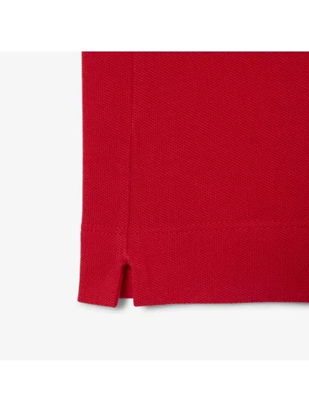 Lacoste Koszulka Polo Smart Paris Z Elastycznej Bawełny czerwona