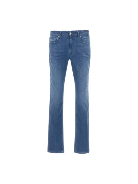 Jeansy Re-hash niebieskie