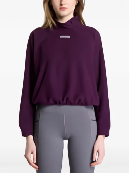 Sweter Under Armour polarowy asymetryczny fioletowy